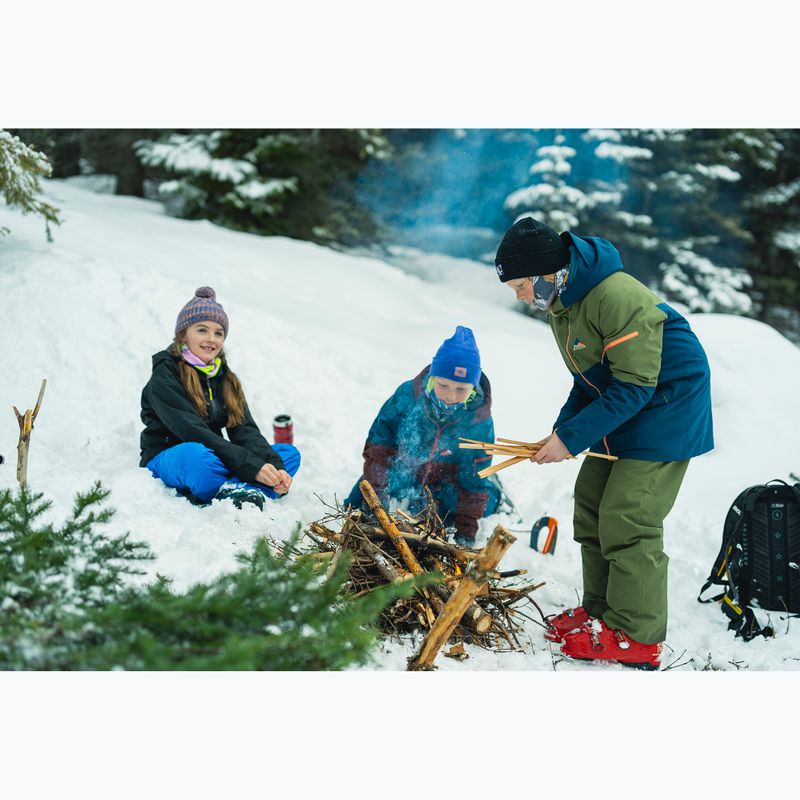 Căciulă de iarnă pentru copii BUFF Knitted & Fleece Blein ultramarine 7