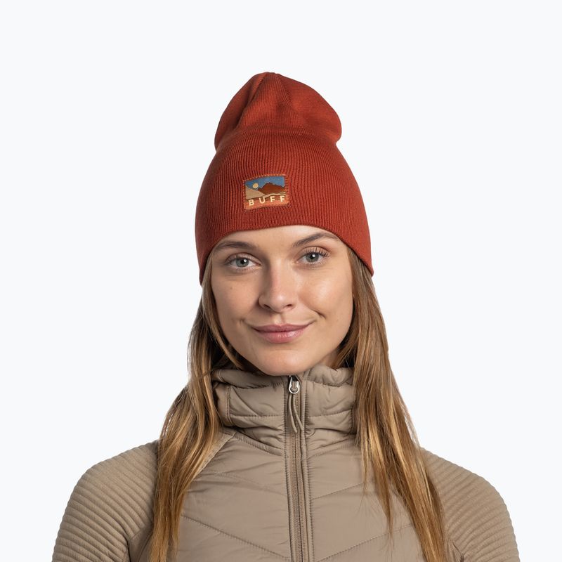 Căciulă de iarnă BUFF Knitted Lilon Long cinnamon 3