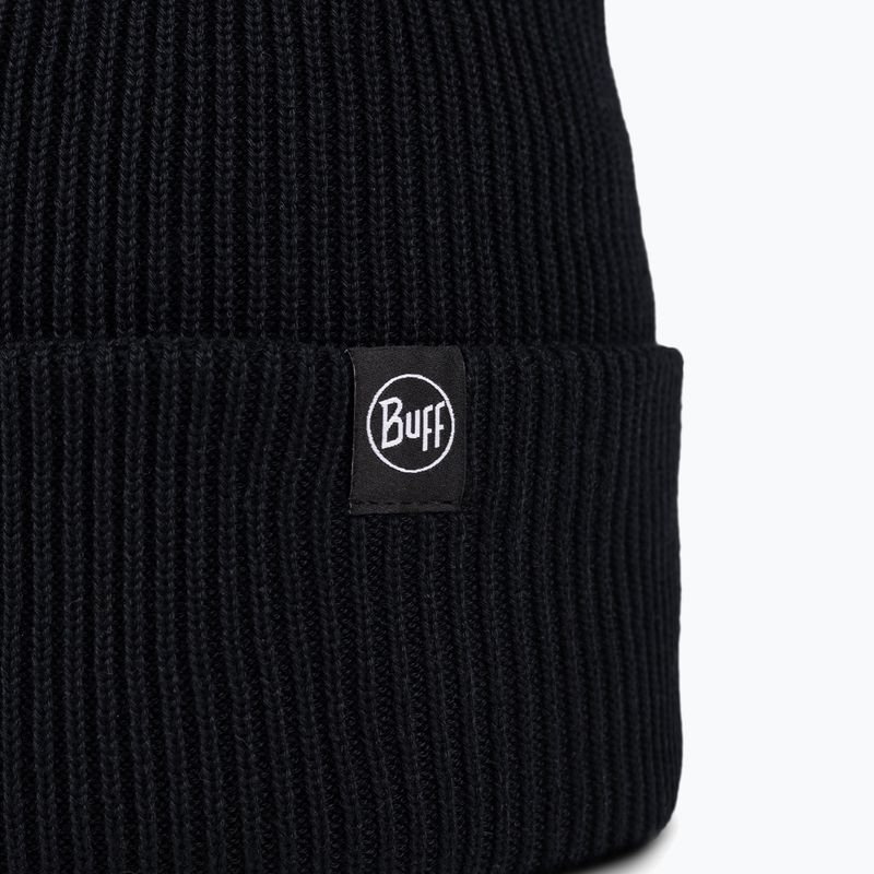 Căciulă de iarnă BUFF Knitted Renvi black 2