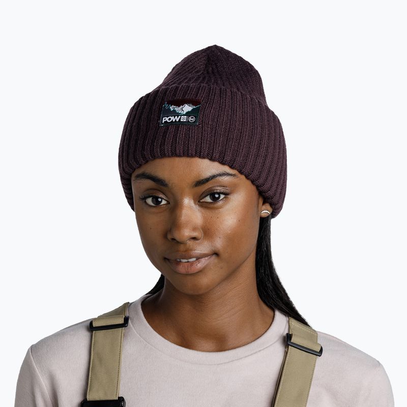 Căciulă de iarnă BUFF Knitted Rutger shadow purple 3