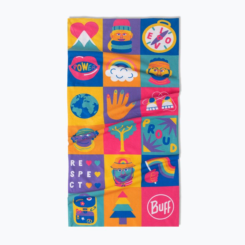 Eșarfă multifuncțională BUFF Coolnet UV pride multi 2