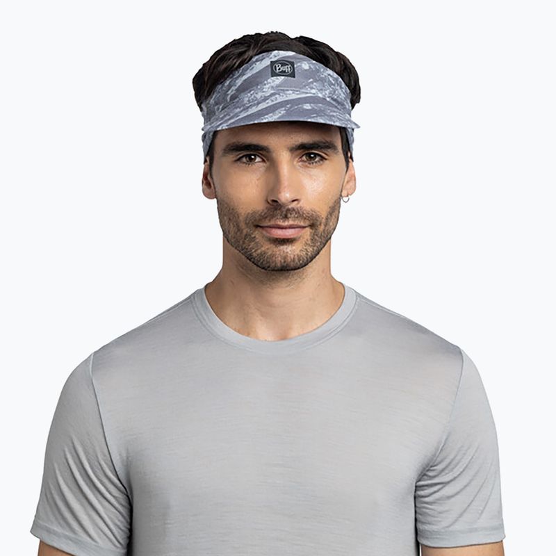 Vizieră de alergare BUFF Pack Speed Visor Eukar ash 5