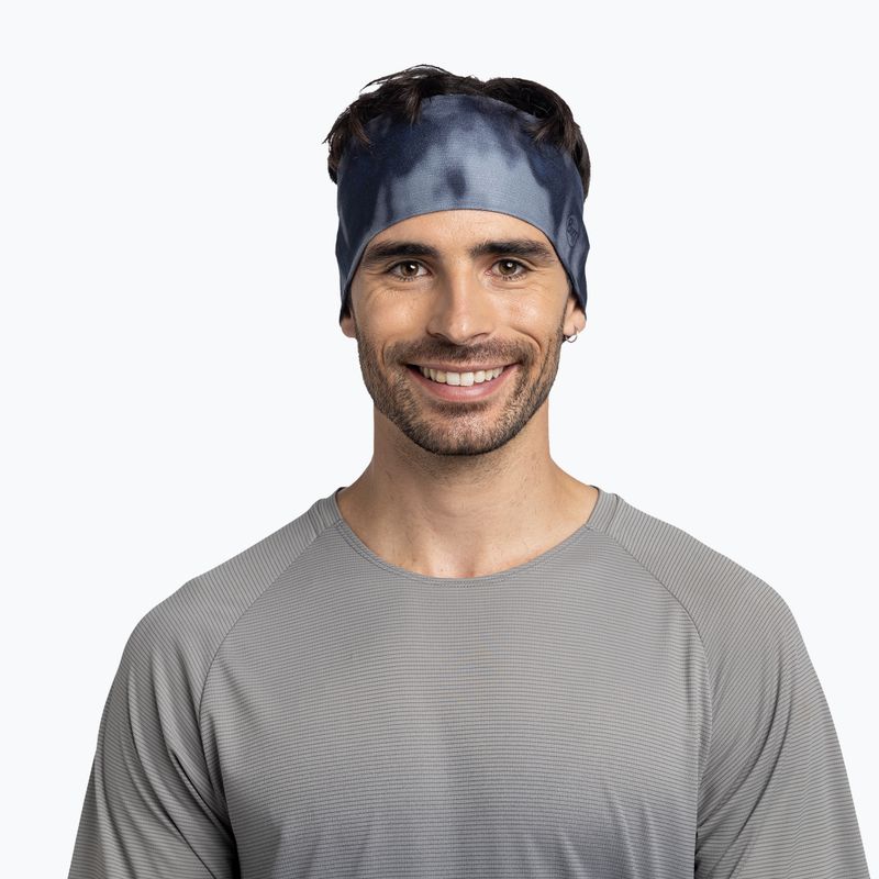 Bentiță pentru cap BUFF CoolNet UV Wide graphite mines 2