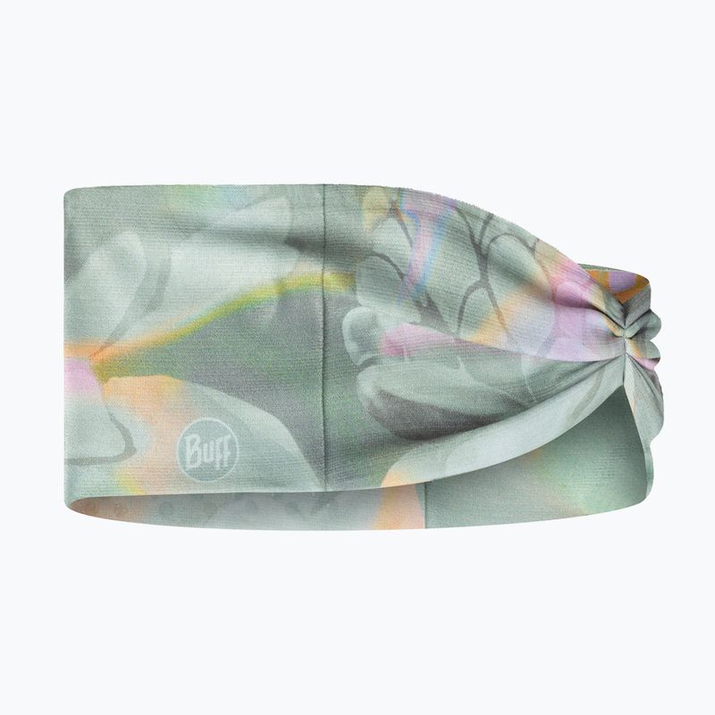 Bentiță pentru cap BUFF CoolNet UV Ellipse emerald seagrove green 2