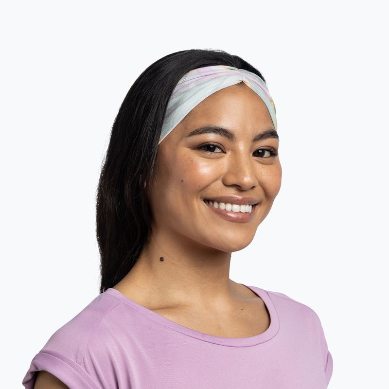 Bentiță BUFF CoolNet UV Ellipse emerald seagrove green 3