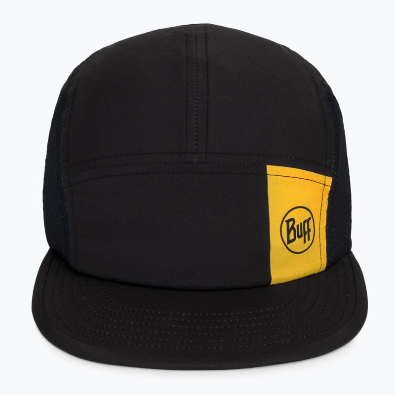 Șapcă BUFF 5 Panel Go logo black 2