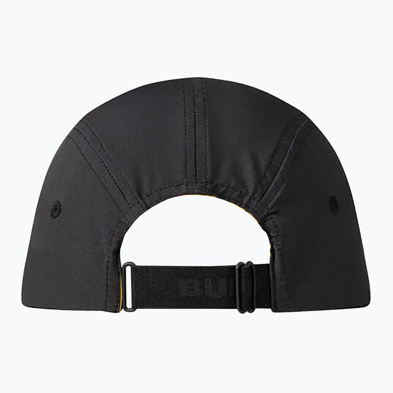 Șapcă BUFF 5 Panel Go logo black 2