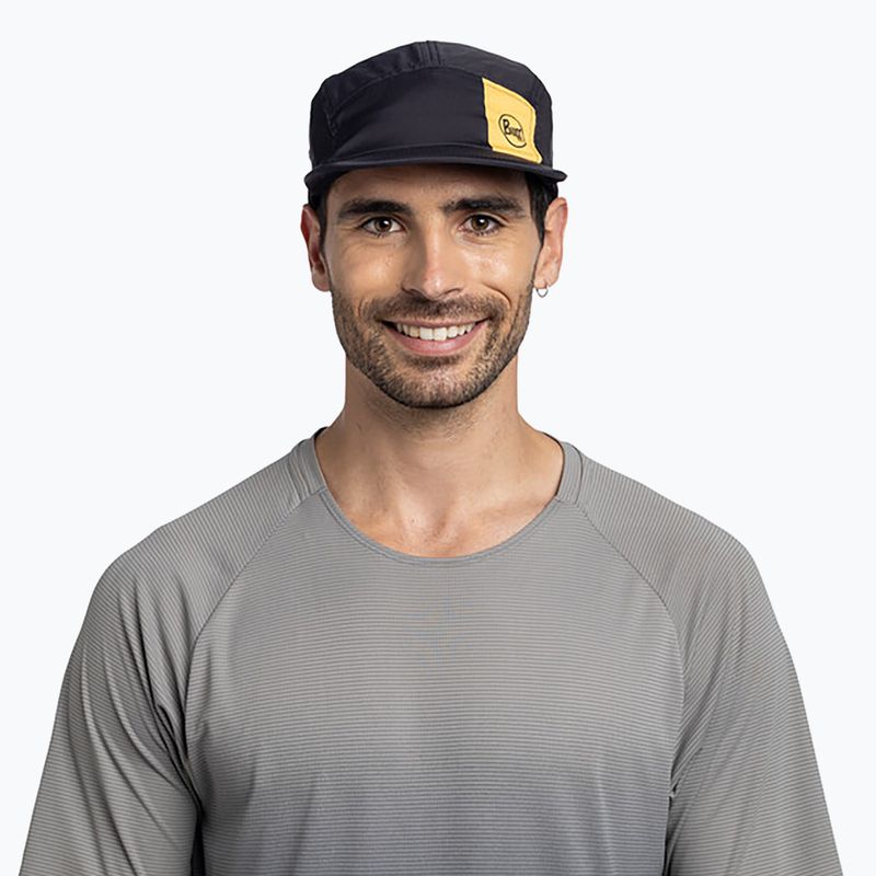 Șapcă BUFF 5 Panel Go logo black 4