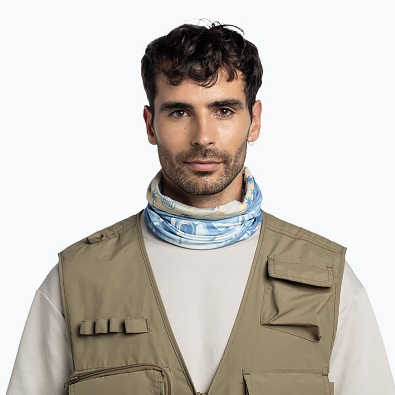 Eșarfă multifuncțională BUFF Coolnet UV Lake River Bait no switch 3