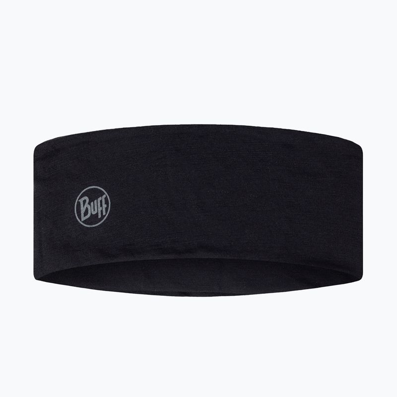 Bentiță BUFF Lightweight Merino Wool black