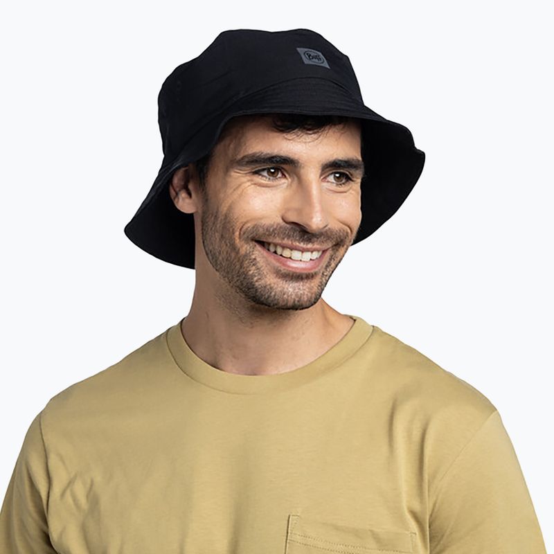 Pălărie BUFF Adventure Bucket Solid black 5
