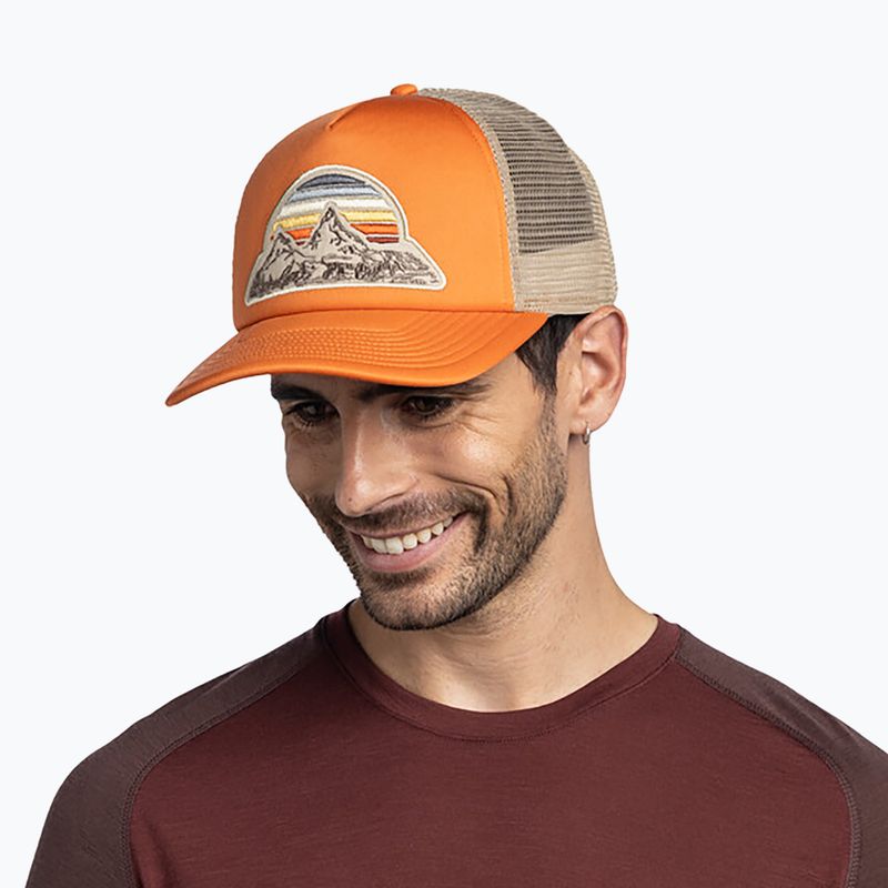 Șapcă BUFF Trucker Bougi ginger 3