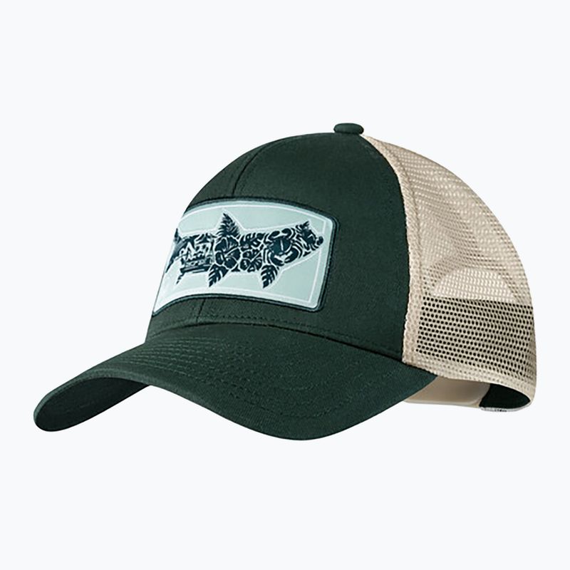 Șapcă BUFF Explore Trucker Salt green