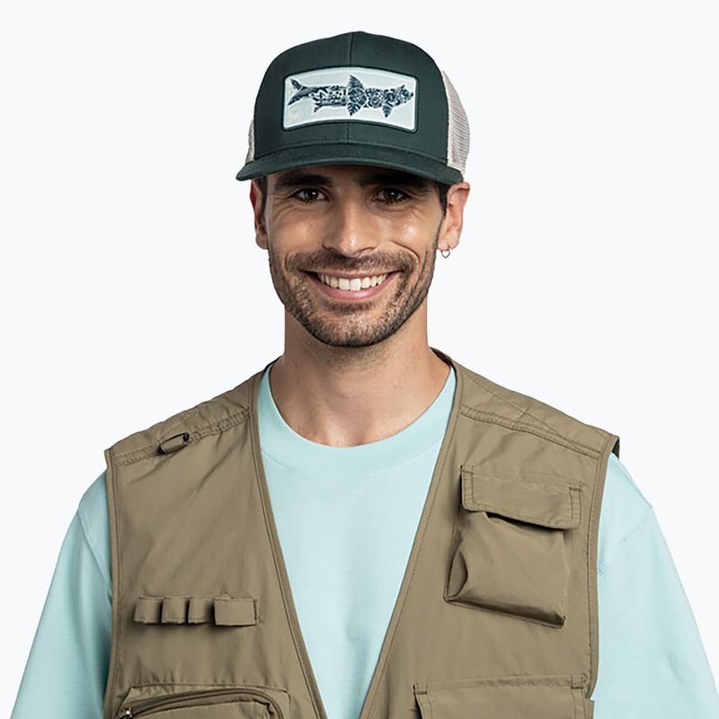 Șapcă BUFF Explore Trucker Salt green 4