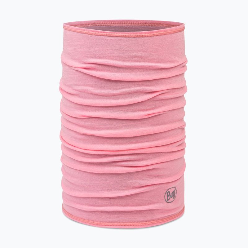 Eșarfă multifuncțională BUFF Lightweight Merino Wool rose pink
