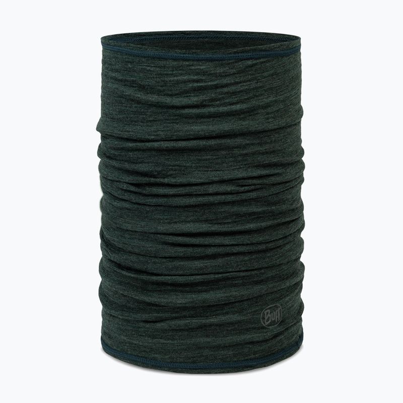 Eșarfă multifuncțională BUFF Lightweight Merino Wool multistripes forest