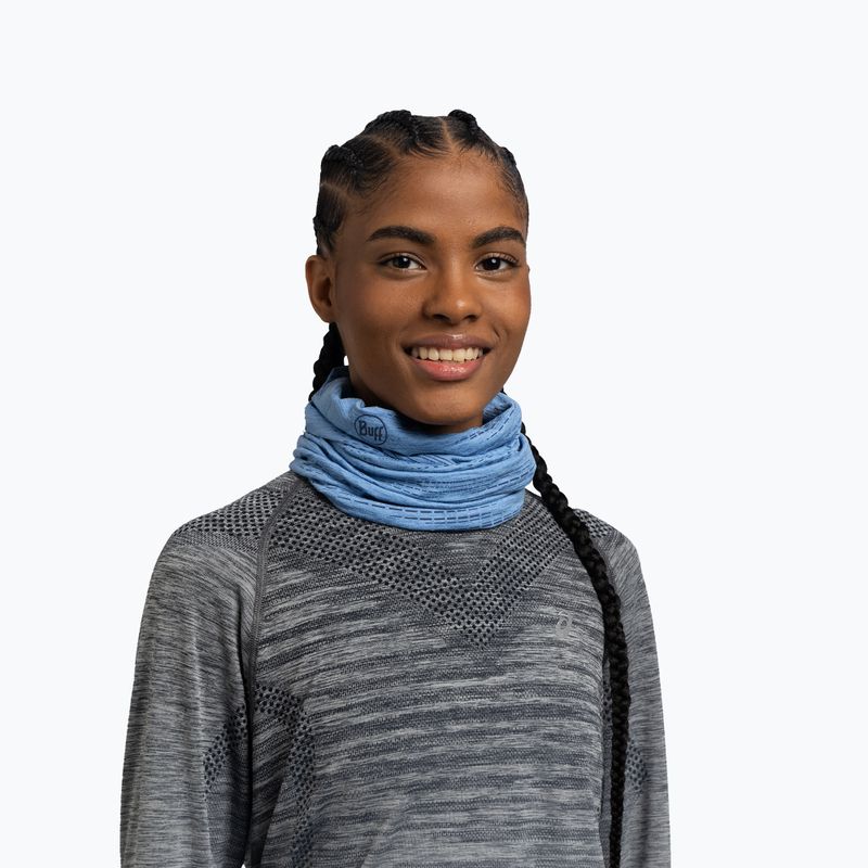 Eșarfă multifuncțională BUFF Dryflx washed blue 3