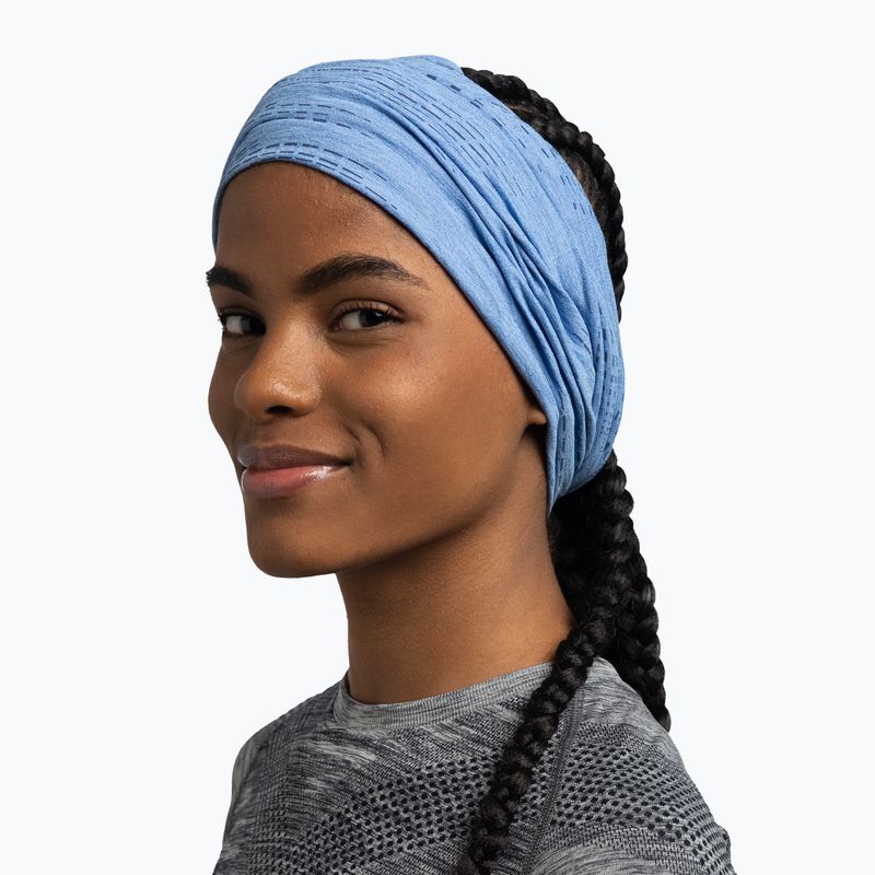 Eșarfă multifuncțională BUFF Dryflx washed blue 4