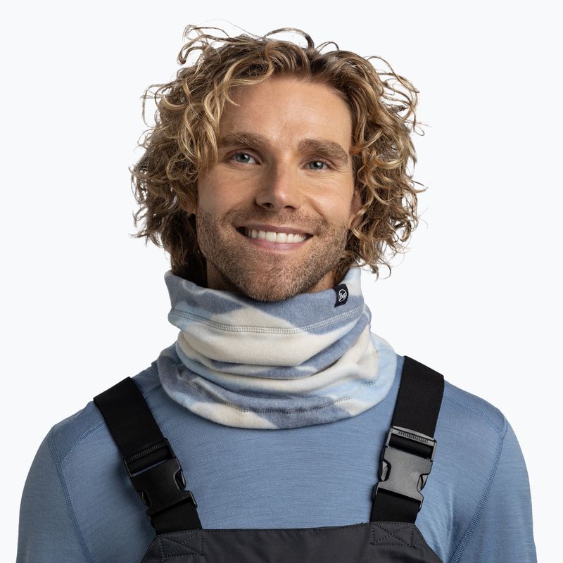 Fular tubular BUFF Polar aqua blue 3