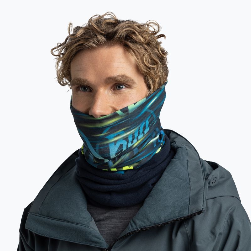 Bandană multifuncțională BUFF Polar orby night blue 4