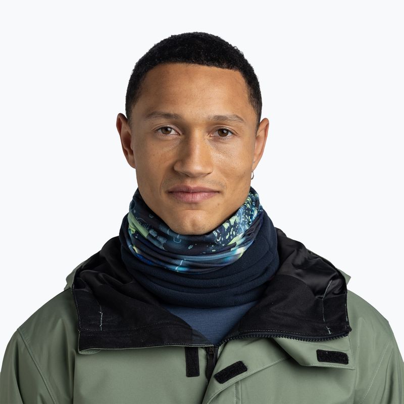 Bandană multifuncțională BUFF Polar jorp navy 3