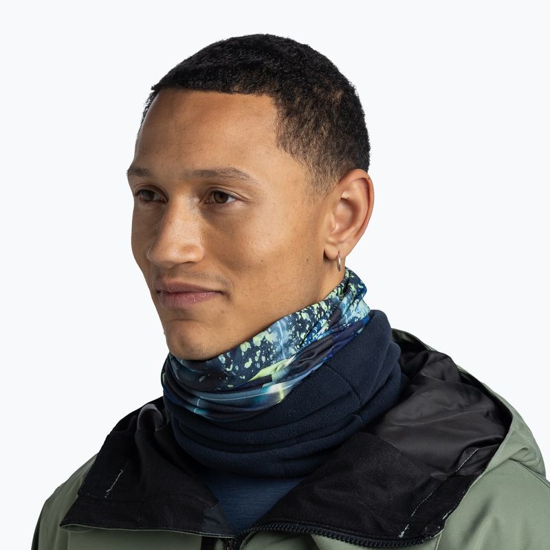 Bandană multifuncțională BUFF Polar jorp navy 4