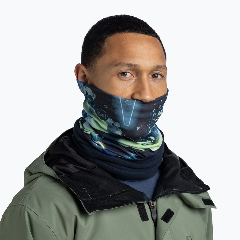 Bandană multifuncțională BUFF Polar jorp navy 5
