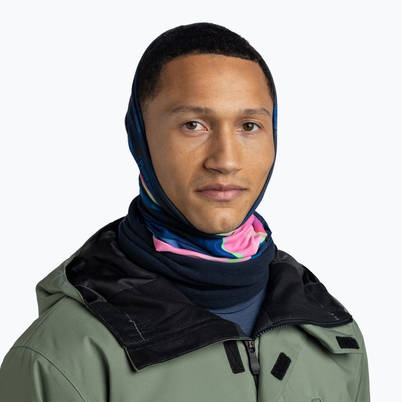 Eșarfă multifuncțională BUFF Polar larto midnight navy 4
