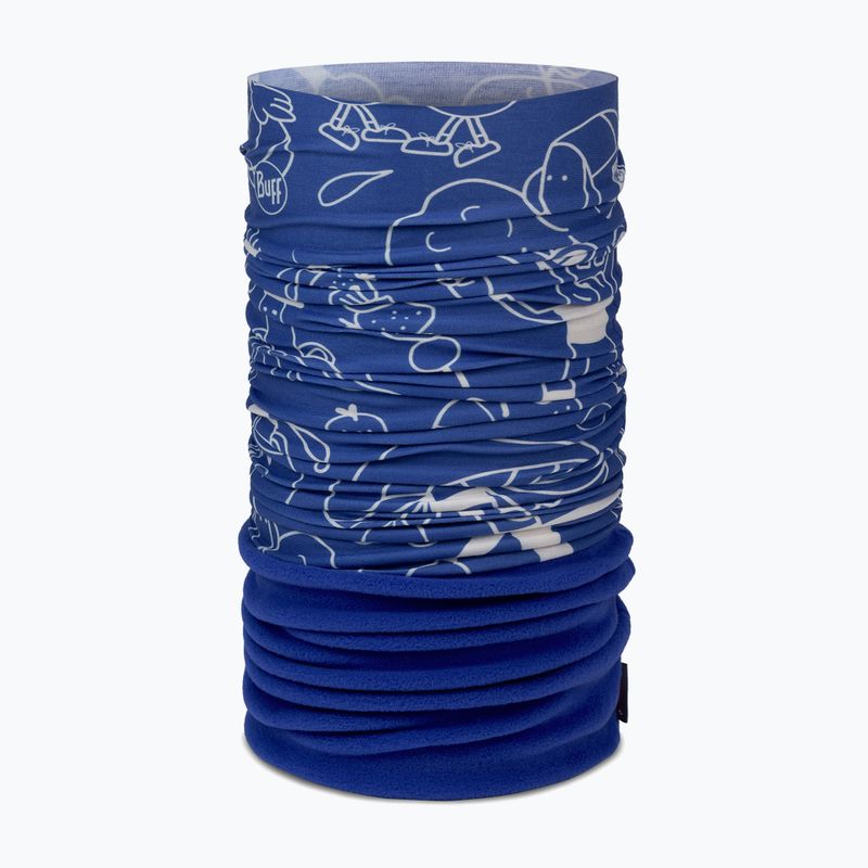 Eșarfă multifuncțională pentru copii BUFF Polar carty ultramarine