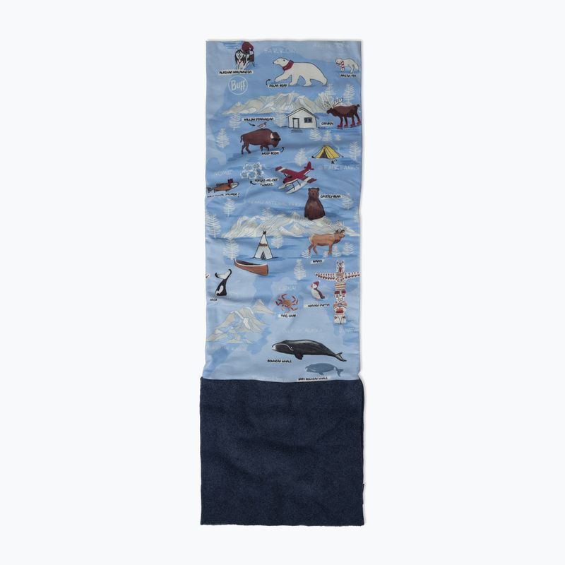Bandană multifuncțională pentru copii BUFF Polar blue 2