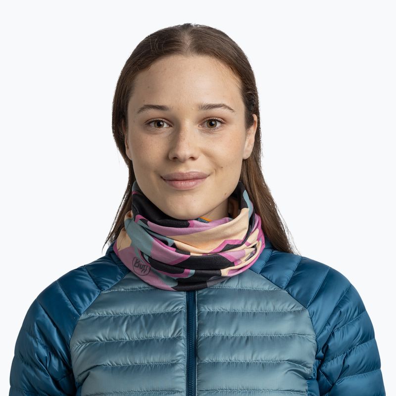 Eșarfă multifuncțională BUFF Thermonet beldar orchid 3