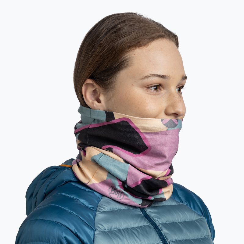 Eșarfă multifuncțională BUFF Thermonet beldar orchid 4