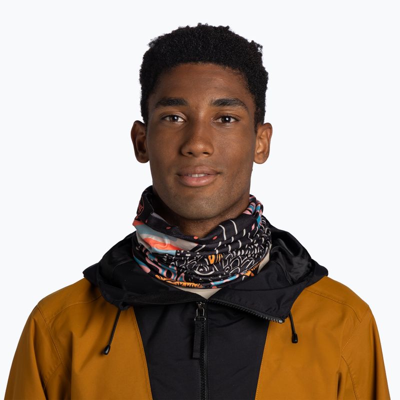 Eșarfă multifuncționalăBUFF Thermonet ynjar black 4