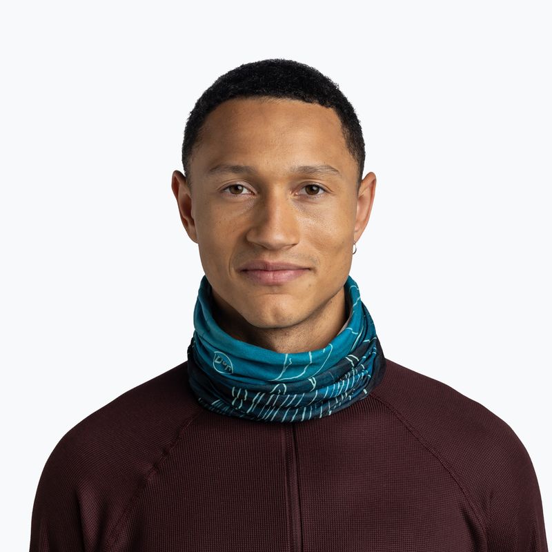 Eșarfă multifuncțională BUFF Original EcoStretch bryn tourmaline 3