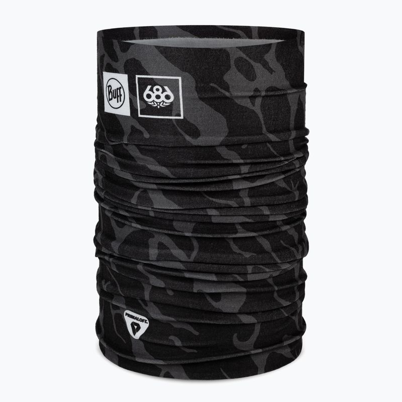 Eșarfă multifuncțională BUFF Thermonet fractured 686 black