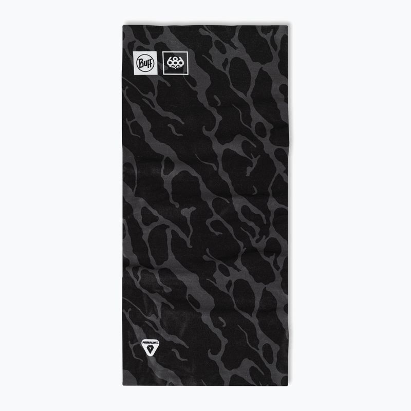 Eșarfă multifuncțională BUFF Thermonet fractured 686 black 2
