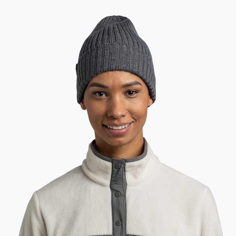 Căciulă de iarnă BUFF Knitted Norval grey heather 3