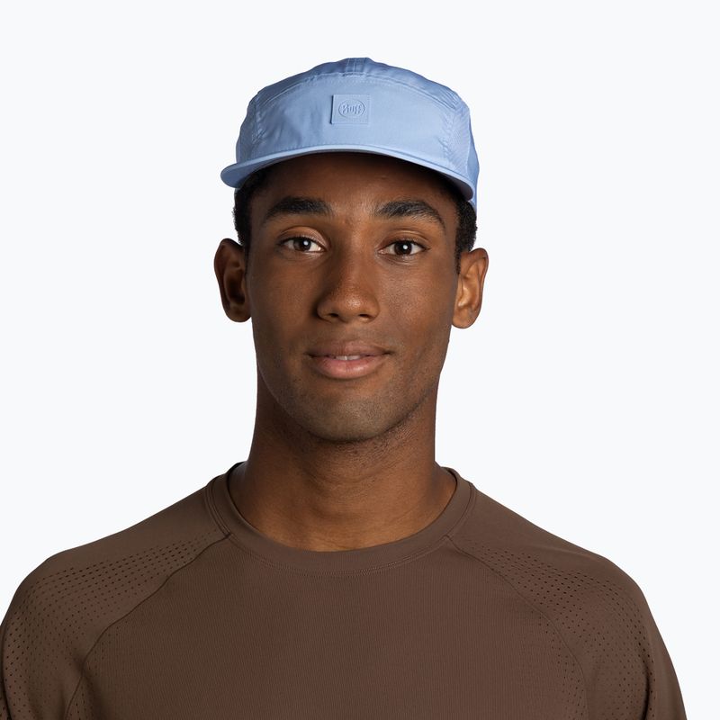 Șapcă cu cozoroc BUFF 5 Panel Go solid glory blue 3