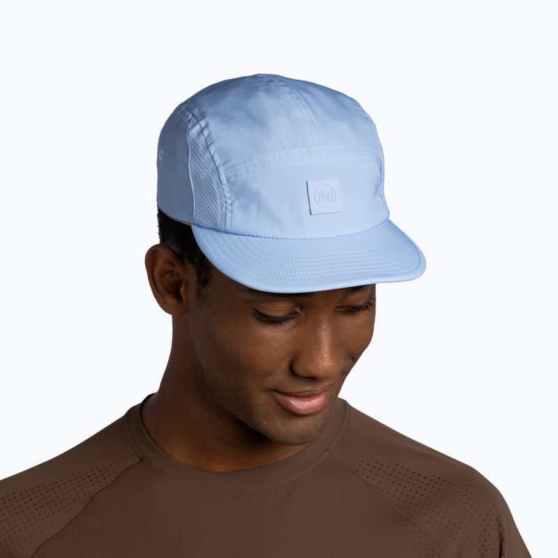 Șapcă cu cozoroc BUFF 5 Panel Go solid glory blue 4