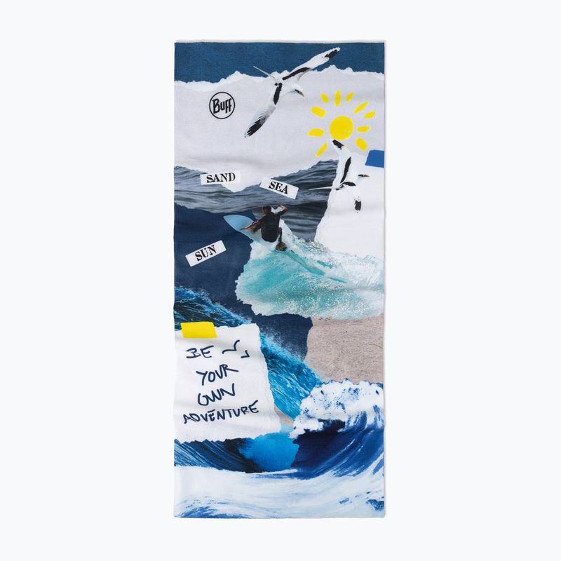 Eșarfă multifuncțională BUFF Coolnet UV turbo blue 2