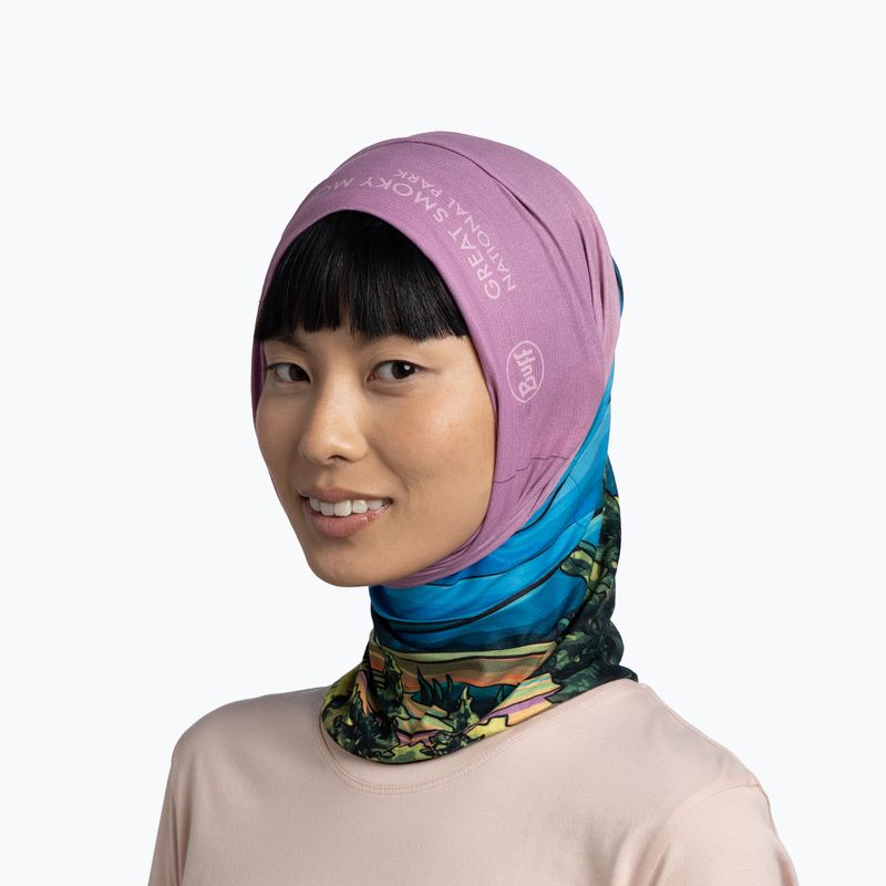 Eșarfă multifuncțională BUFF Coolnet UV great smoky 4