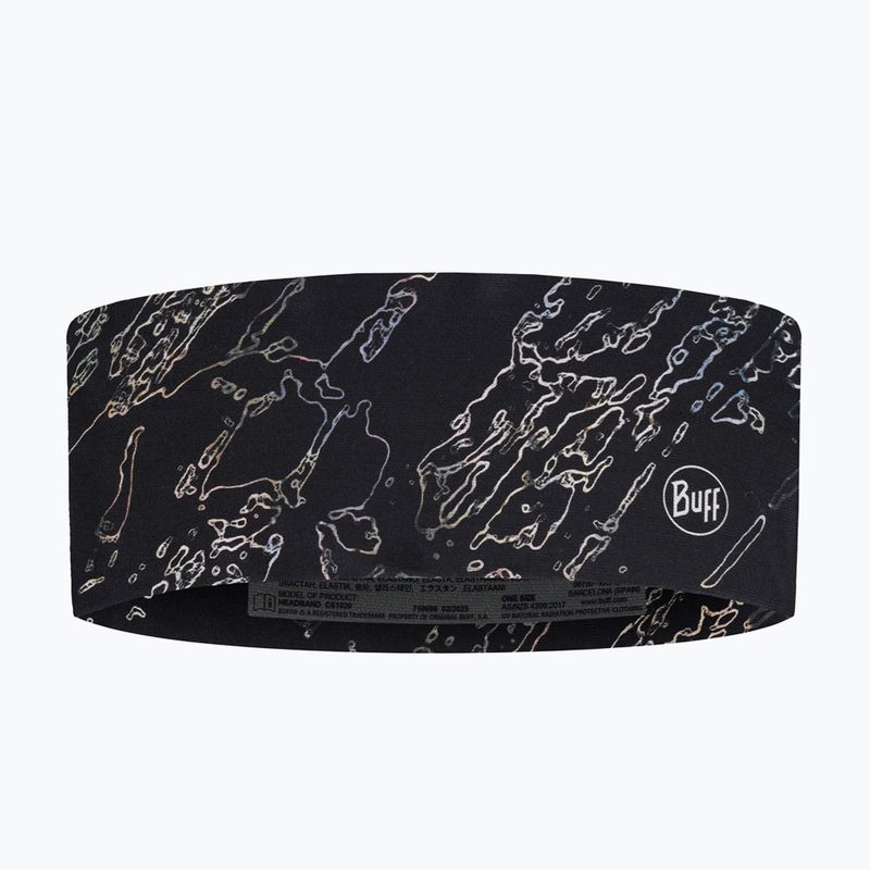Bentiță pentru cap BUFF CoolNet UV Wide front black