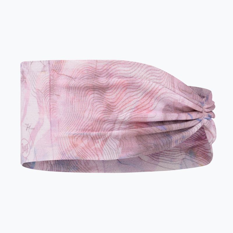 Bentiță pentru cap BUFF CoolNet UV Ellipse orisa pink azalea 2