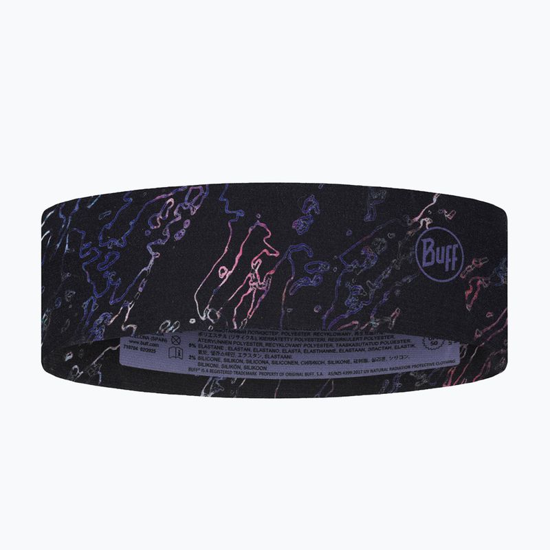 Bentiță pentru cap BUFF CoolNet UV Slim anter black