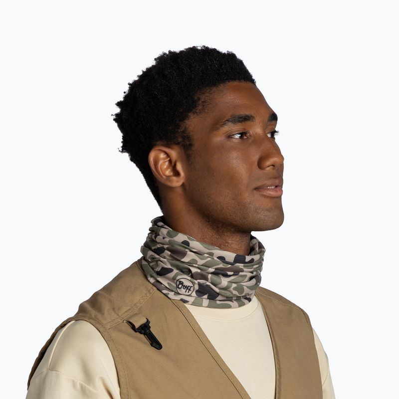 Eșarfă multifuncțională BUFF Coolnet UV blax khaki 3