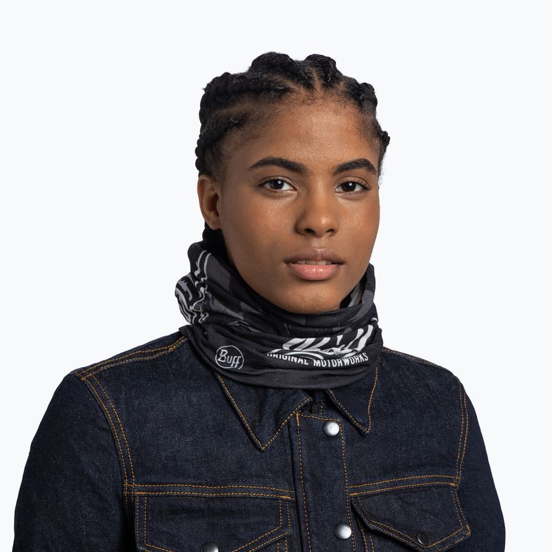 Eșarfă multifuncțională BUFF Original EcoStretch black 3
