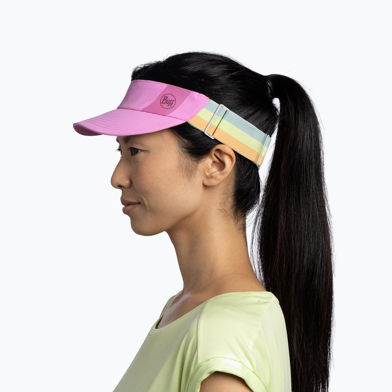 Vizieră de alergare BUFF Speed solid iris 4