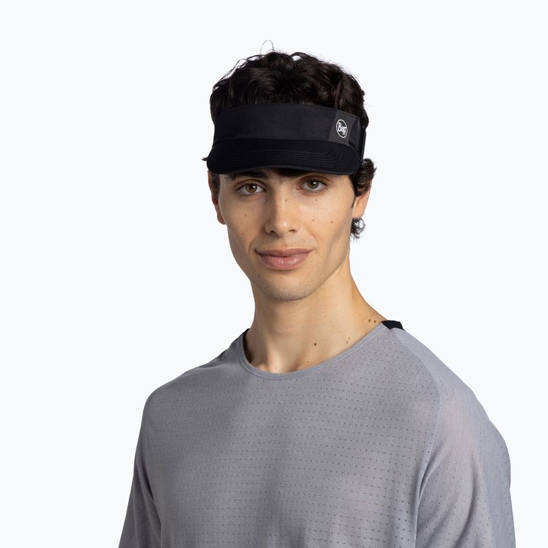 Vizieră de alergare BUFF Speed solid black 3