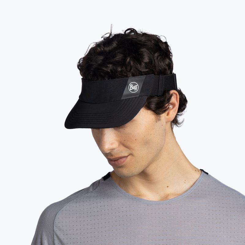 Vizieră de alergare BUFF Speed solid black 4