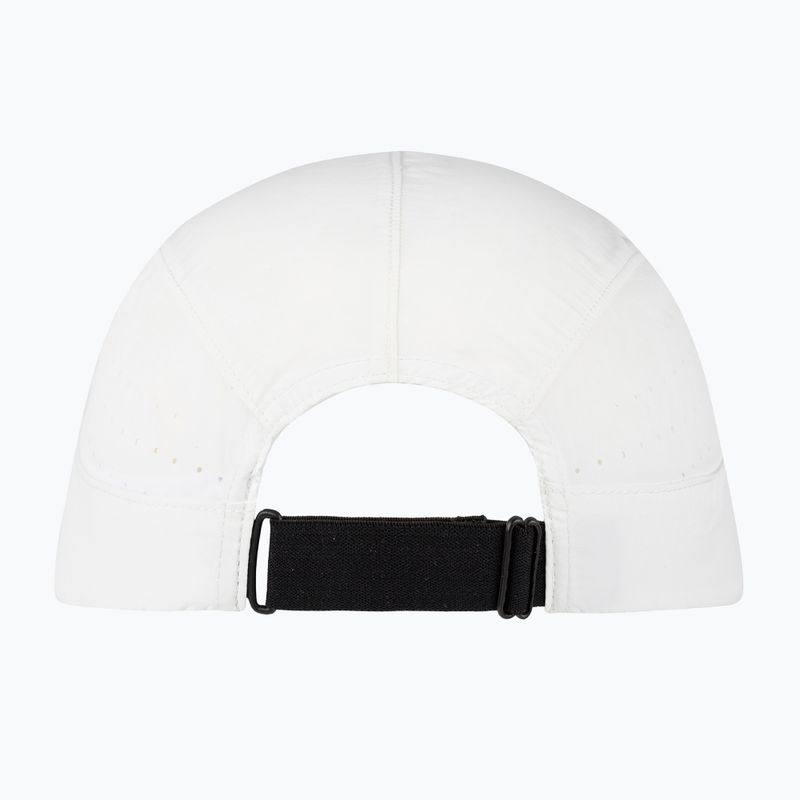Șapcă cu cozoroc BUFF Speed solid white 2